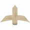 Ekena Millwork Bellingham Rough Sawn Timber Gable Bracket, Douglas Fir, 36"W x 21"H x 6"D x 6"F, 14/12 Pitch GBW036X21X0606BEL00RDF - alternate 1
